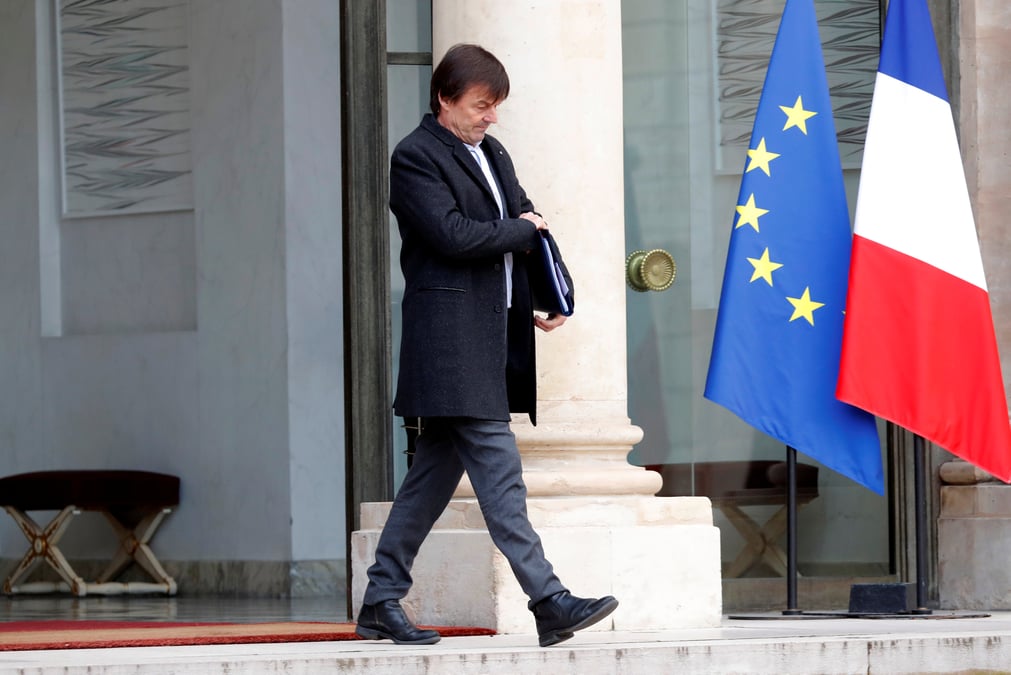 Hulot s'est "interroge" sur le projet de notre-dame-des-landes