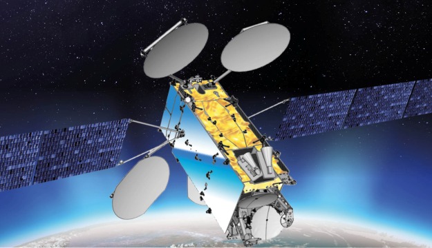 Vue d'artiste du satellite Europasat