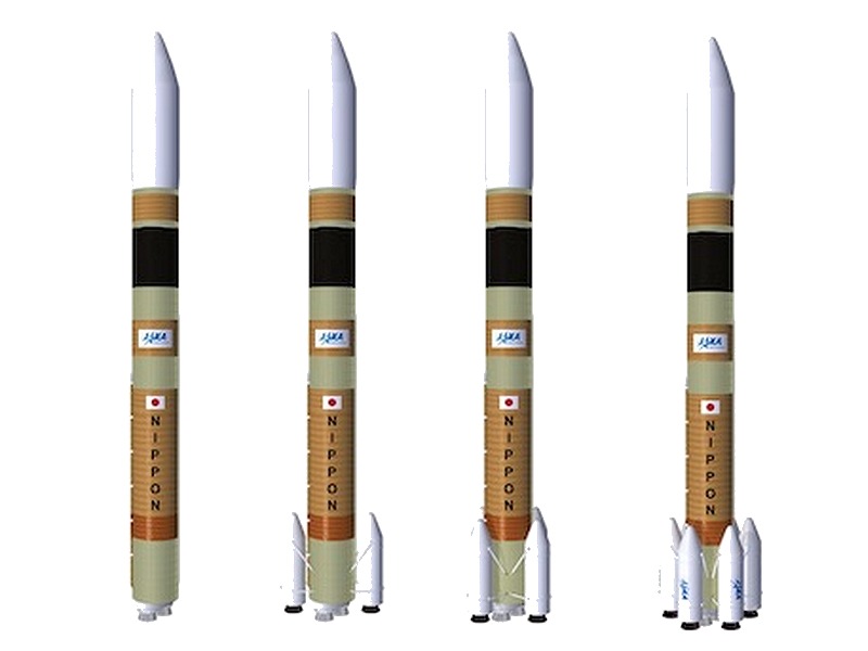 La gamme de futurs lanceurs japonais H-3