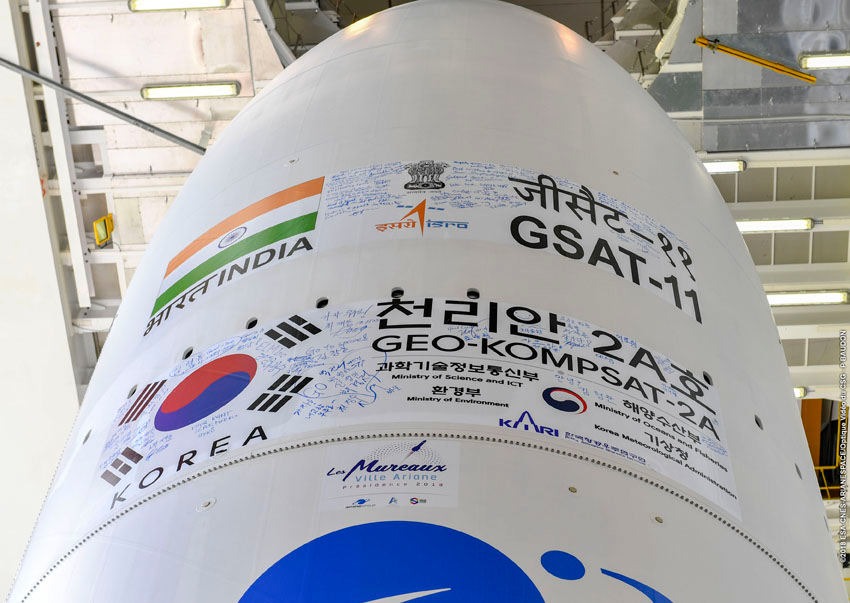 Payload fairing for flight VA246.