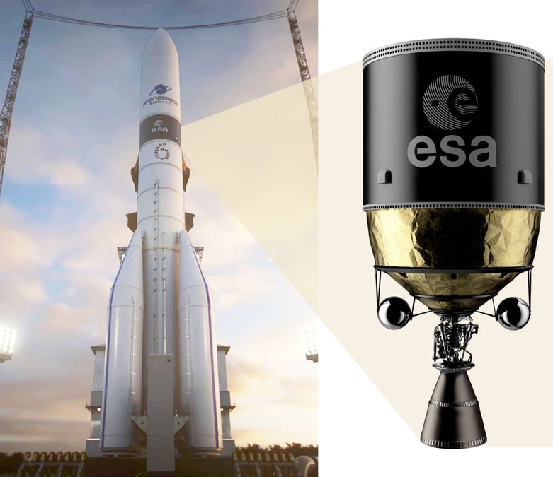 Zoom sur l'étage Icarus d'Ariane 6
