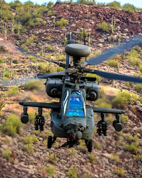 L'Egypte pourrait se doter de dix hélicoptères AH-64E Apache.