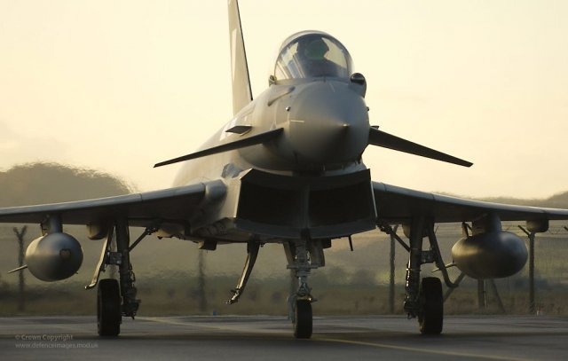 Pour maintenir ses Typhoon en conditions de vol, la RAF cannibalise certains de ses appareils.