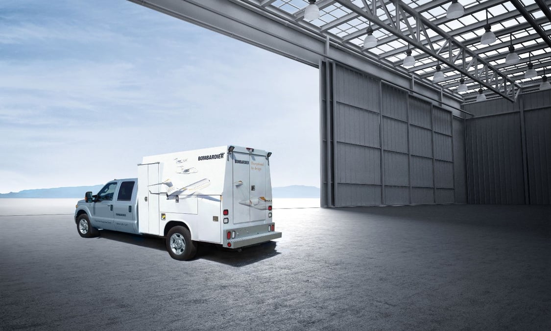 Bombardier a affermi son équipe d’intervention mobile par l’ajout de cinq nouveaux camions et une escale de maintenance en ligne.