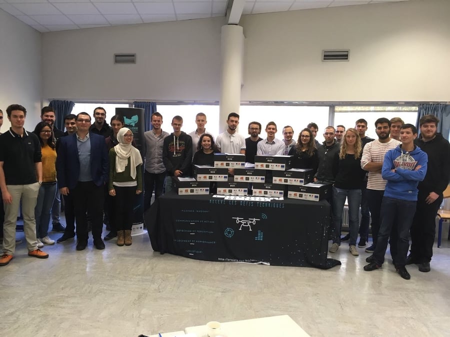 Le challenge de NAE regroupe une quarantaine d'étudiants de la région.