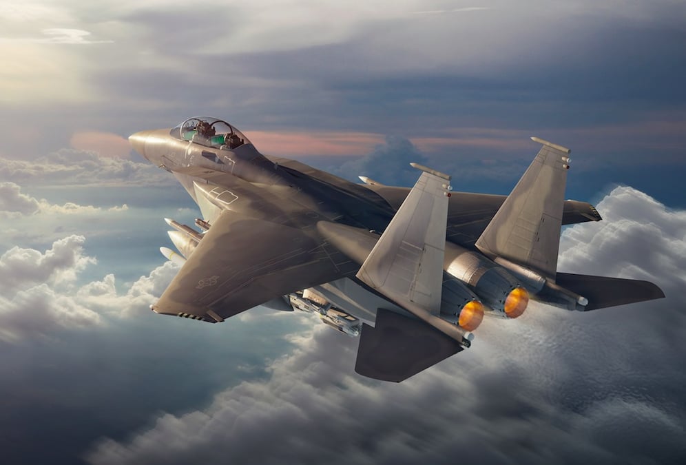 Vue d'artiste du F-15EX