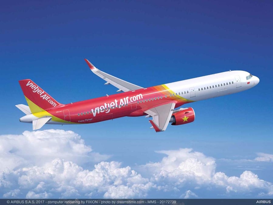 VietJet a désormais commandé ferme 123 Airbus A321neo.