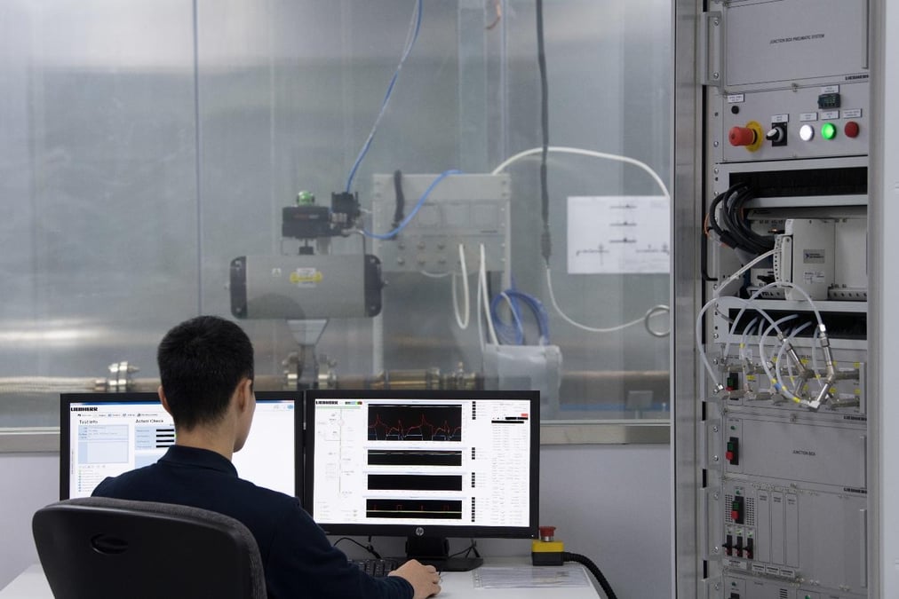 Liebherr-Aerospace accroît sa présence en Chine et dispose notamment d'un centre MRO d'une surface de 3 700 m2.