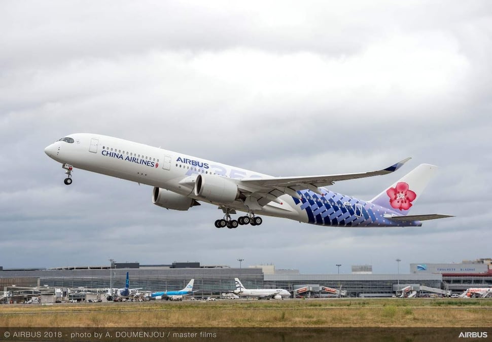China Airlines A350-900.