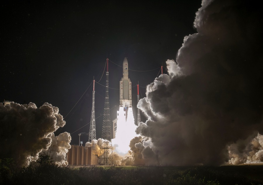 Lift-off for BepiColombo.