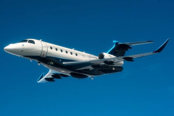 Embraer Praetor 600 bizjet.