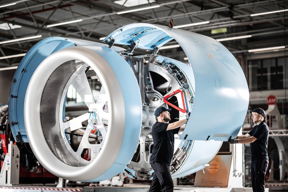 Le nouveau site Safran d’intégration de nacelles pour l’Airbus A320neo a été inauguré le 11 octobre 2018.