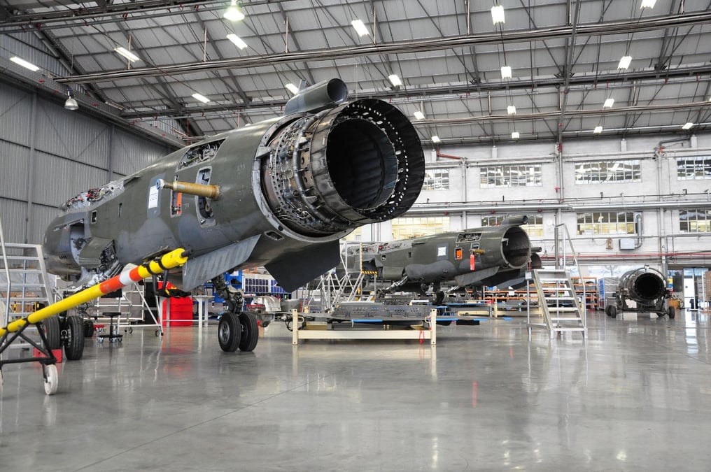 SABCA jouit d'une réputation mondiale dans l'entretien d'avions de chasse.