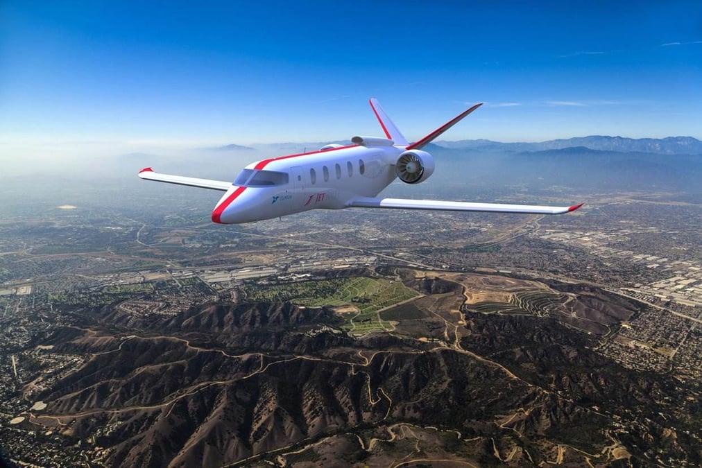 Zunum hybrid-electric aircraft concept.