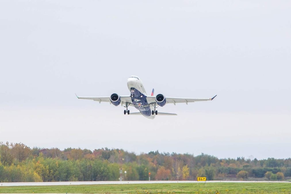 Airbus A220 for Delta Air Lines.