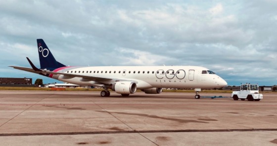 un Embraer 190 d'EGO Airways