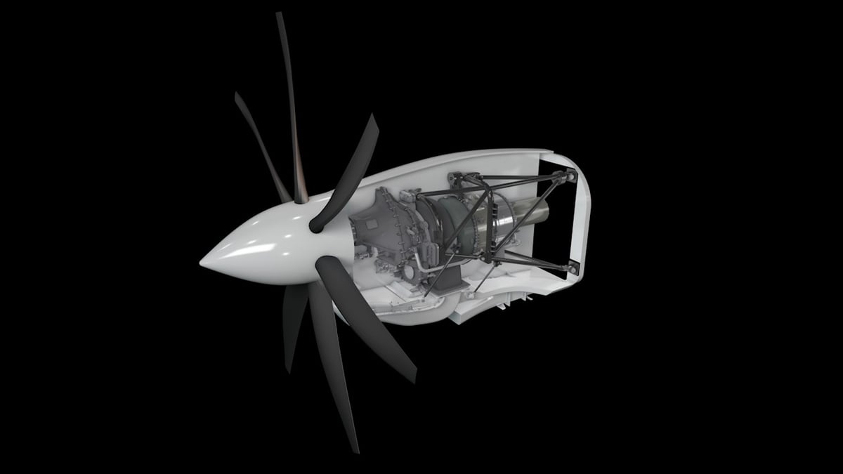 La version turbopropulseur de l'Ardiden 3 est actuellement à l'étude.