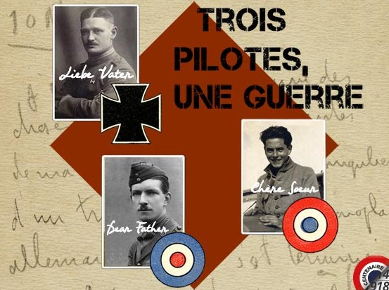 L'exposition "Trois pilotes, une guerre" se tient au Musée de l'Air et de l'Espace, du 31 octobre 2018 au 10 mars 2019.