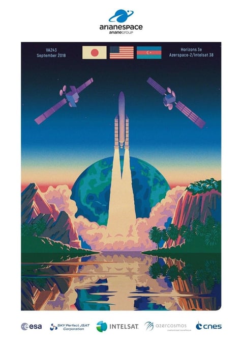 Poster de la mission VA 243