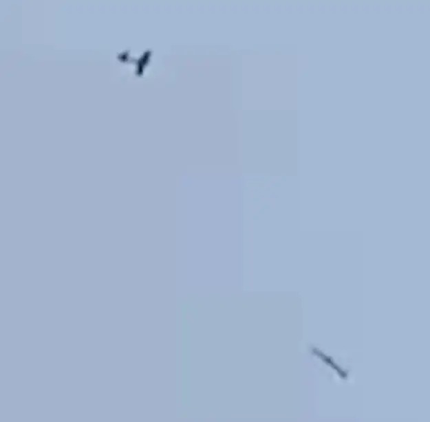 F-15 vs drone houthis