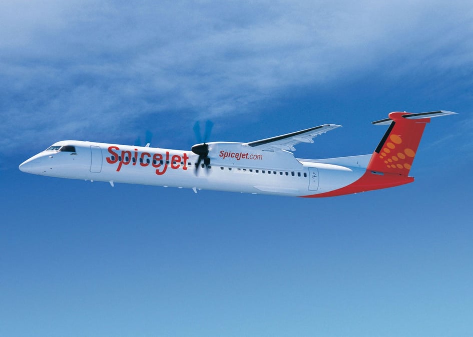 La compagnie aérienne indienne est cliente de lancement du Bombardier Q400 à 90 sièges.