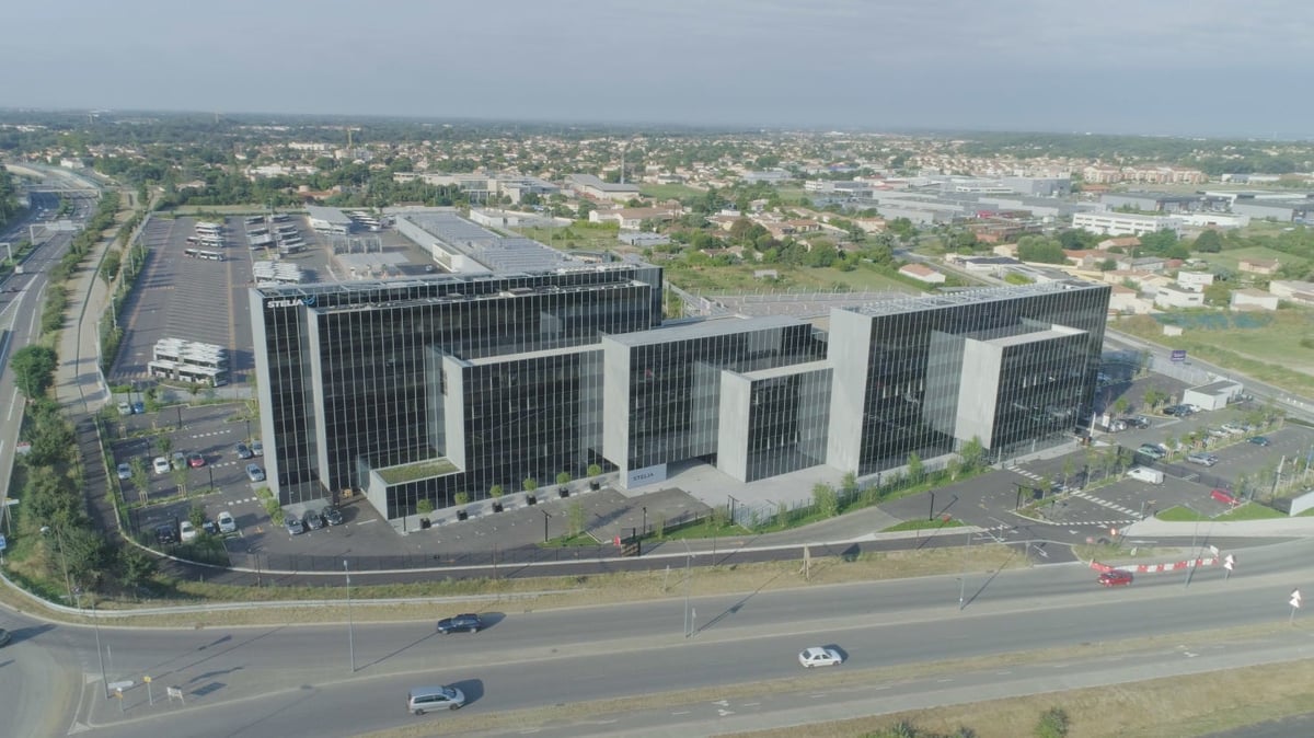 Le nouveau siège de Stelia Aerospace à Toulouse.