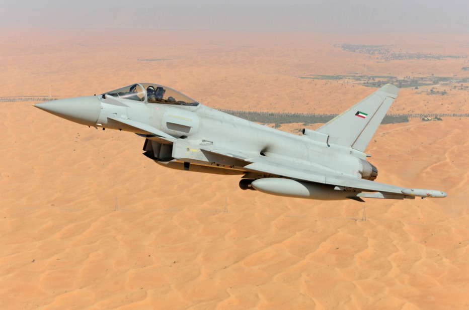 Le Typhoon, ici sous les couleurs du Koweit.