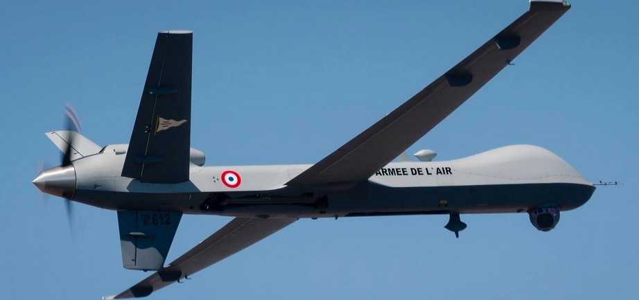 Un Reaper français a volé en Espagne.