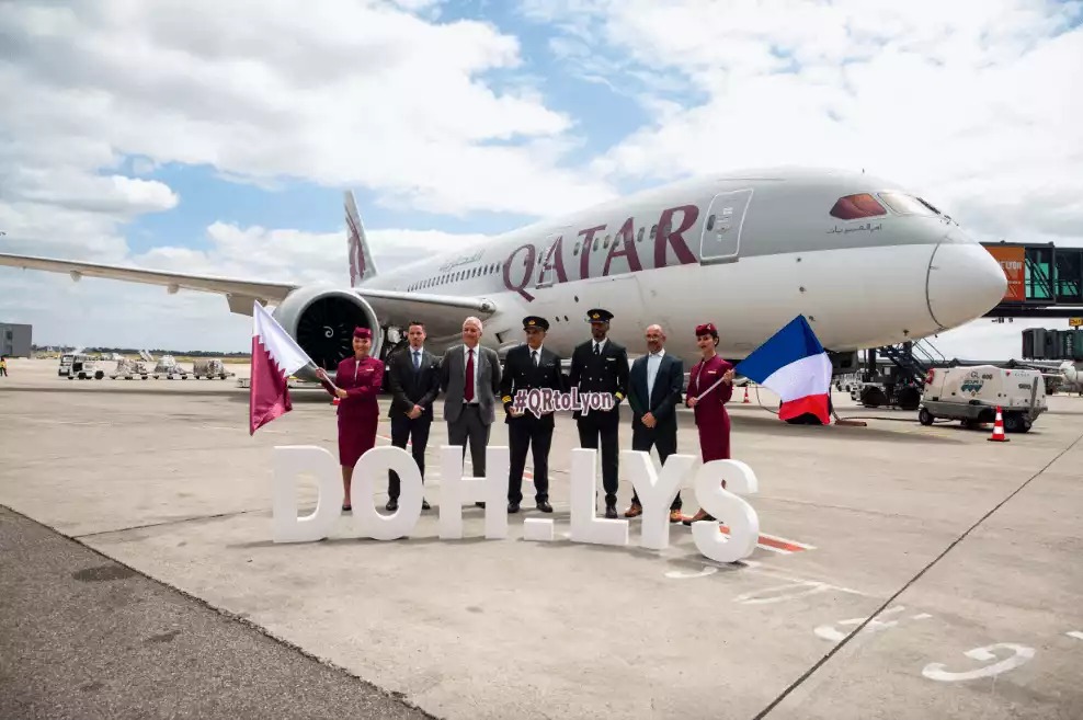 Lyon Doha Qatar Airways réduite