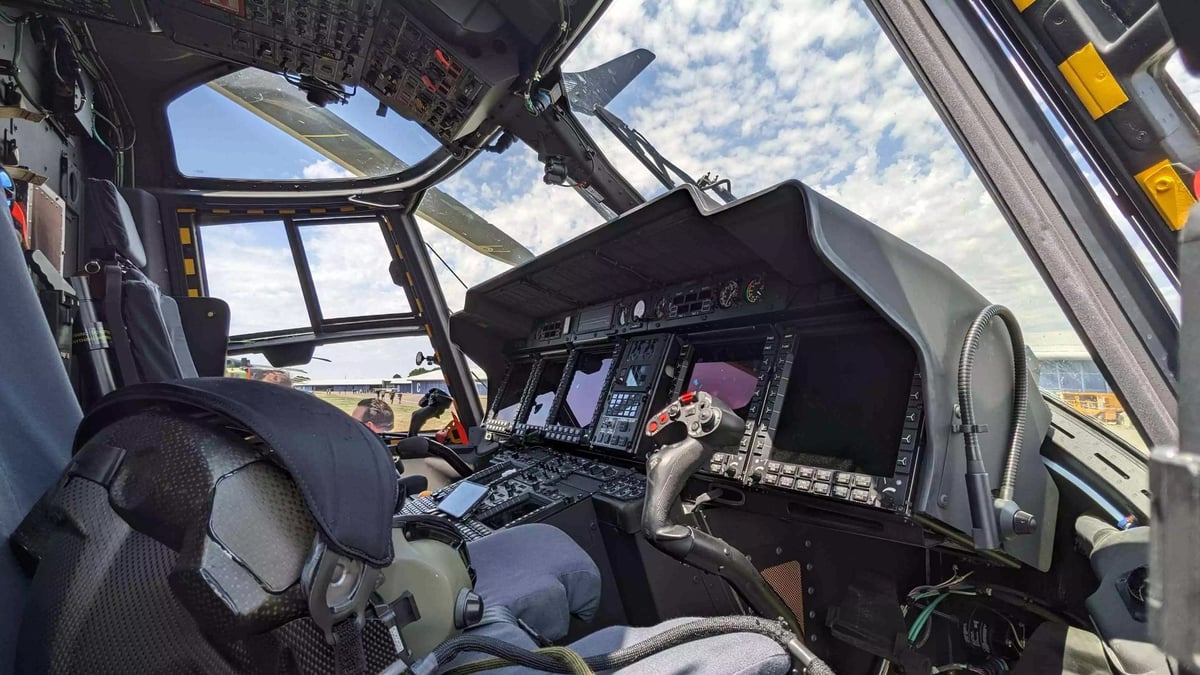 Le cockpit du NH90