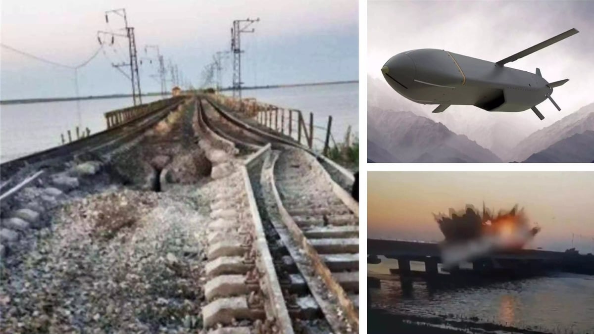 En un mois, les trois ponts de Chonhar ont été détruits par des frappes de missiles Storm Shadow/SCALP-EG.