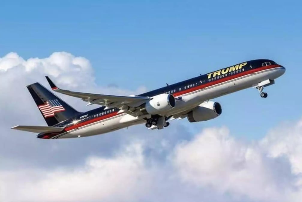 Trump Force One, le Boeing 757 de Donald Trump