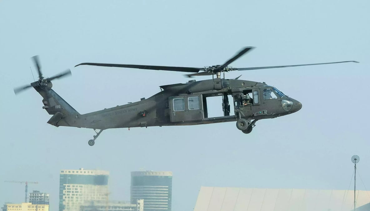 UH-60M Black Hawk de l'US Army en Irak (Erbil).