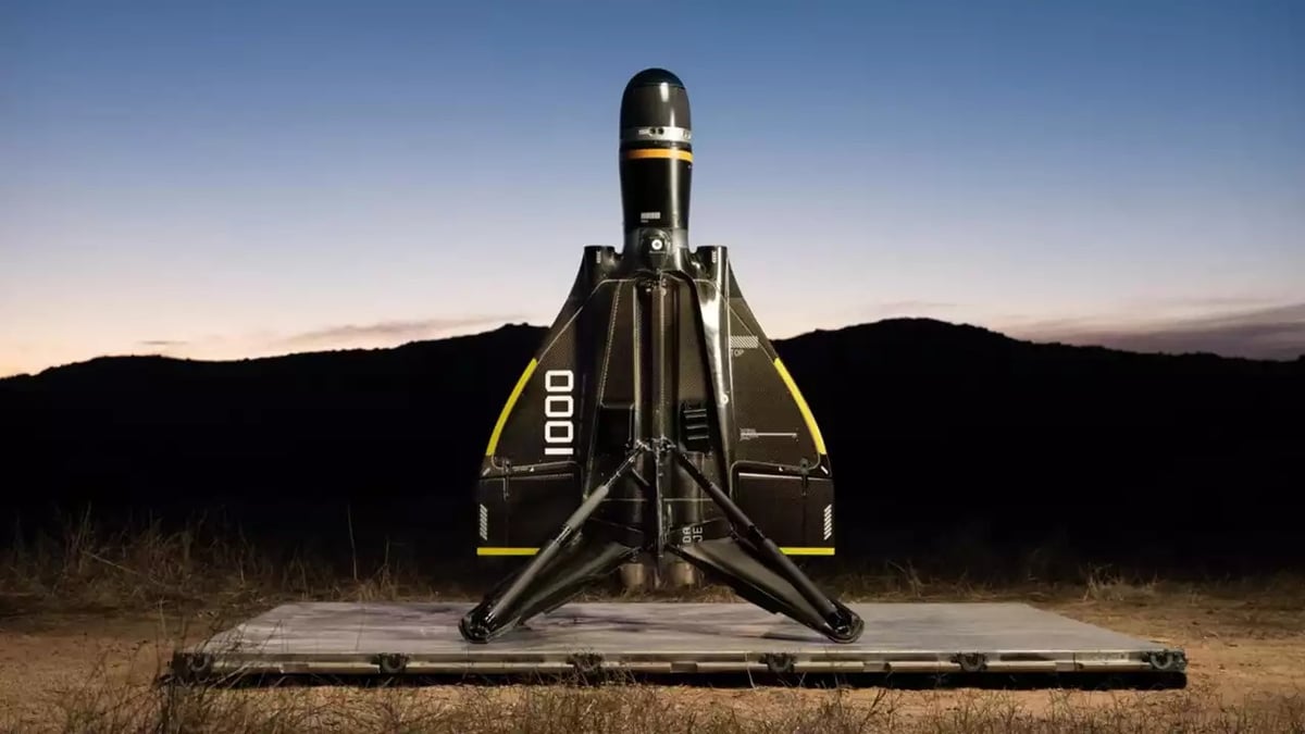 Drone-missile intercepteur Roadrunner-M d'Anduril Industries.