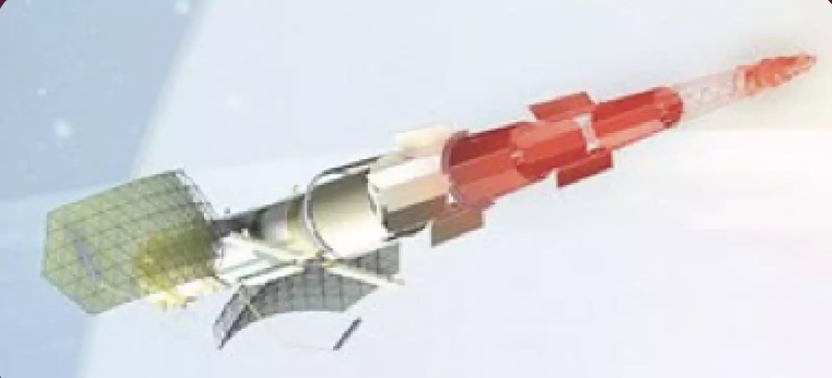 Un des trois satellites à propulsion nucléaire du programme russe Equipaj
