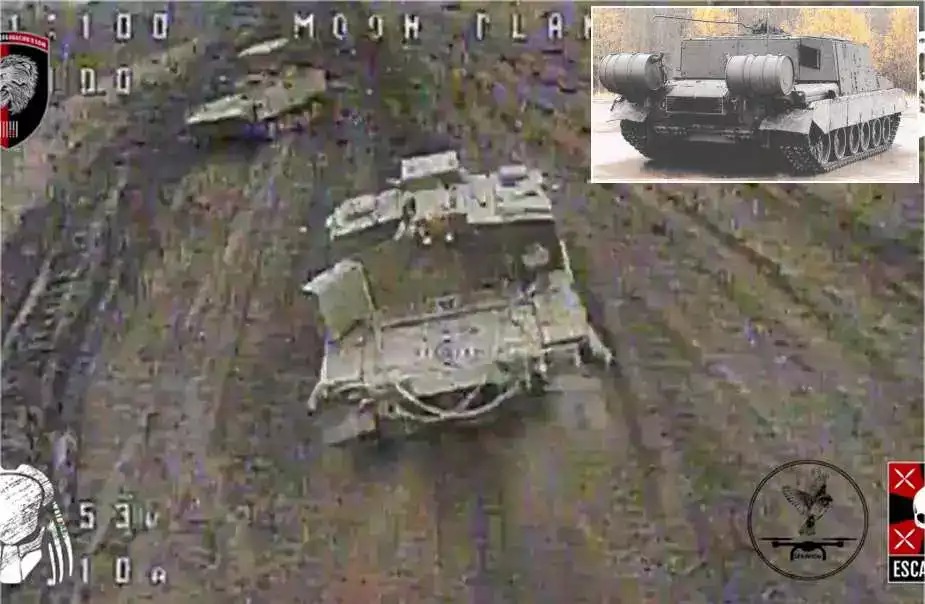 L'armée russe a envoyé dans la bataille pour l'Ukraine un char extrêmement rare, le Ladoga. Ce dernier aurait été détruit par les forces de défense ukrainiennes.