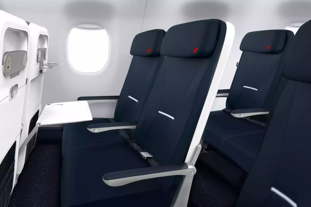 Le nouveau siège Expliseat des Embraer 190 d'Air France
