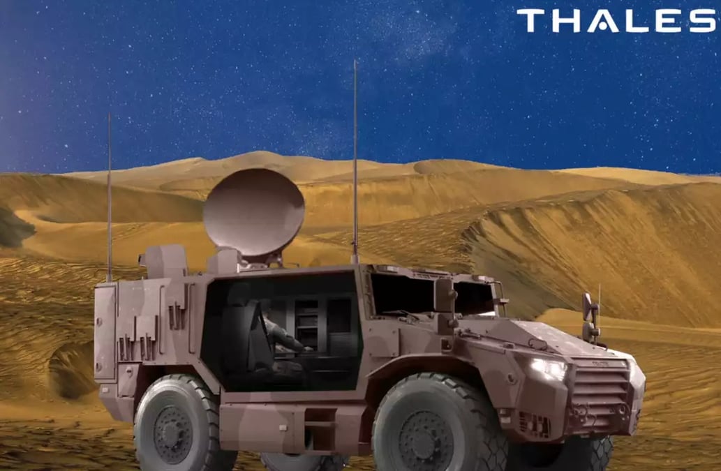 Thales Alenia équipera les véhicules blindés Serval de terminaux SATCOM Syracuse IV.