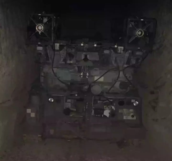 Système antiaérien courte portée (FrankenSAM) Buk-M1 ukrainien équipé de deux missiles RIM-7P Sea Sparrow.