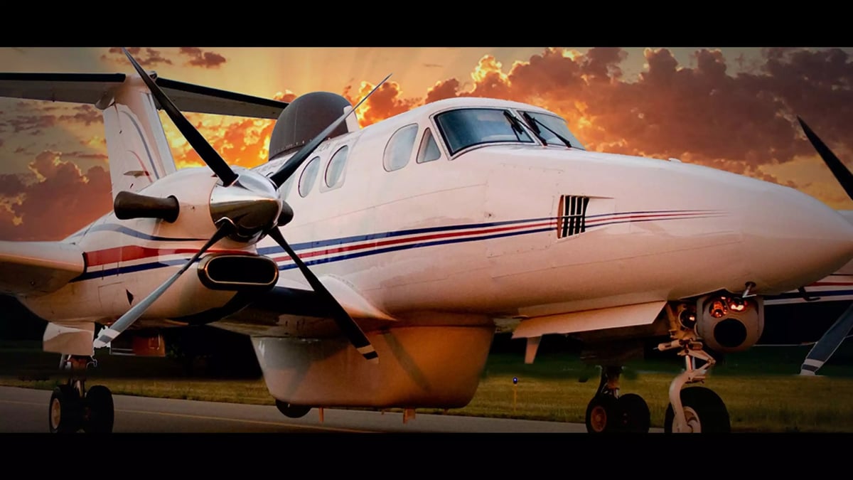 Beechcraft King Air 350 modifié par Sierra Nevada Corporation pour des missions ISTAR.