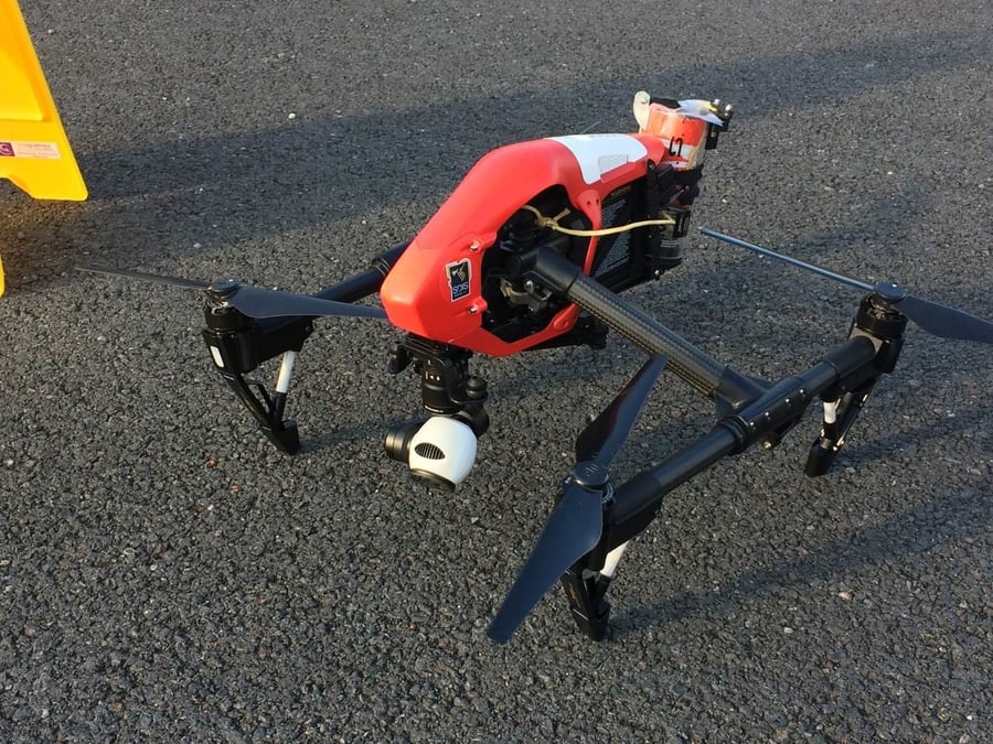 Le SDIS 50 s'est équipé de deux drones DJI.