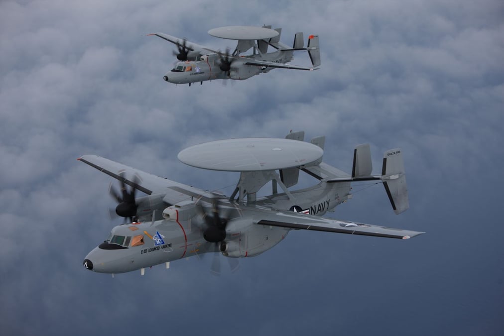 Les E-2D Advanced Hawkeye sont déjà opérés par l'US Navy.