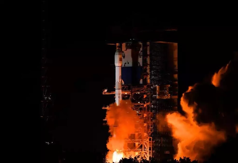LAncement du satellite TJS 19, le 12 mai 2025