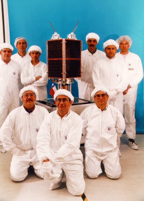 L'équipe du satellite FASat-Alfa