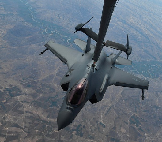 Le F-35A a été employé pour la première fois en opération par l'US Air Force.