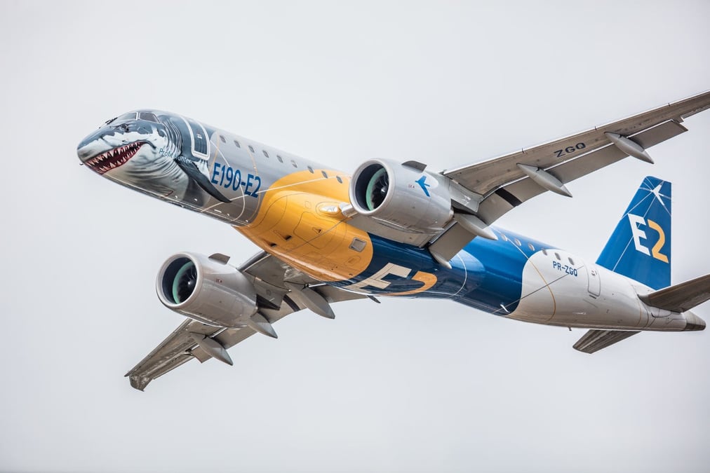 L'Embraer E190 E2 entame une tournée de vols de démonstration en Europe ce mois-ci.