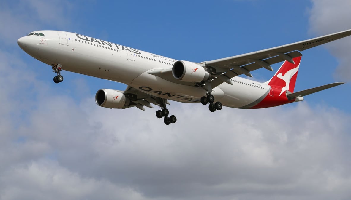 Qantas Airbus A330.