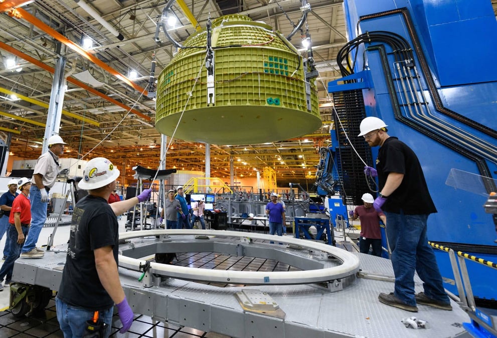 Orion capsule.