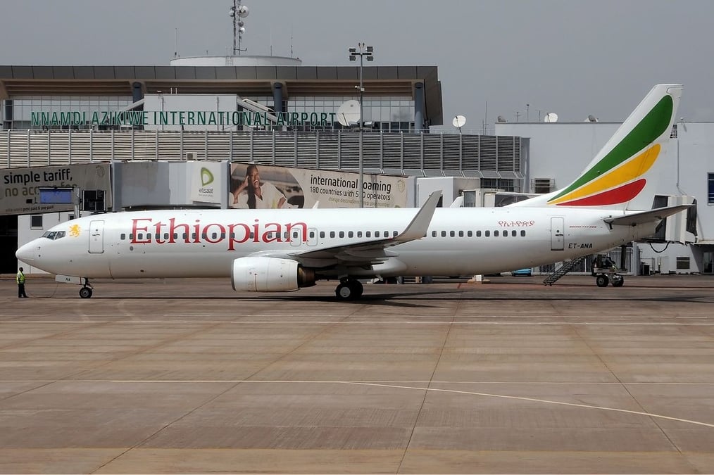 Boeing 737-800 Ethiopian Airlines