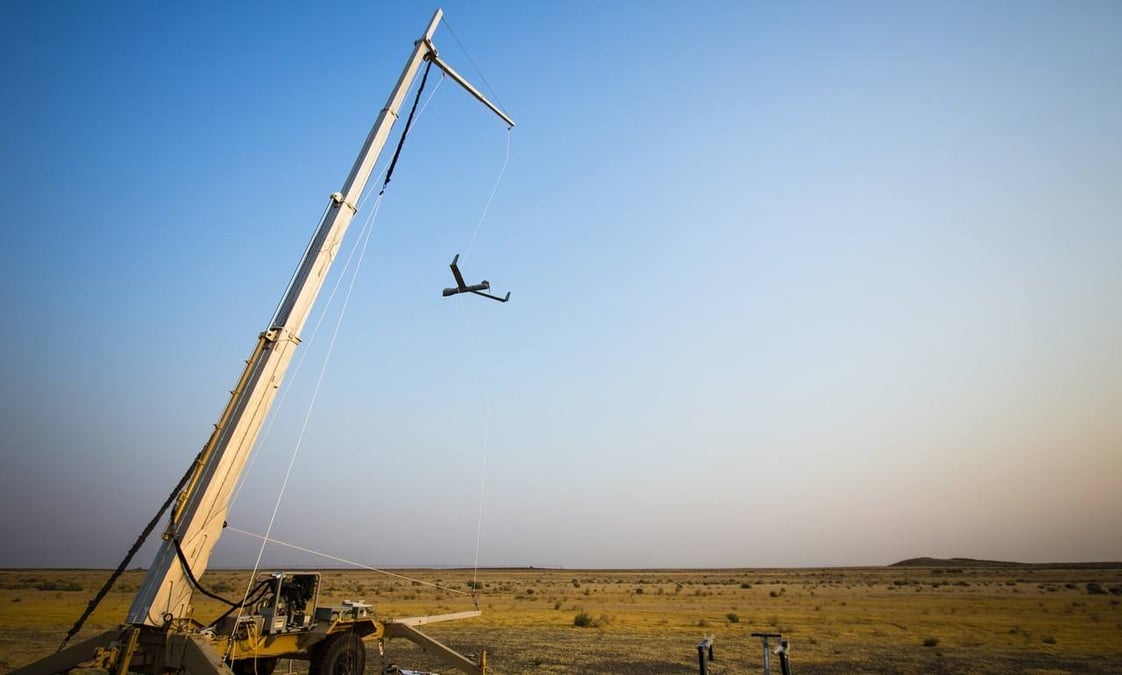 Le ScanEagle soutient les équipes de lutte contre les incendies.